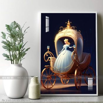 file tranh tre em khu vuon than tien cong chua 4050