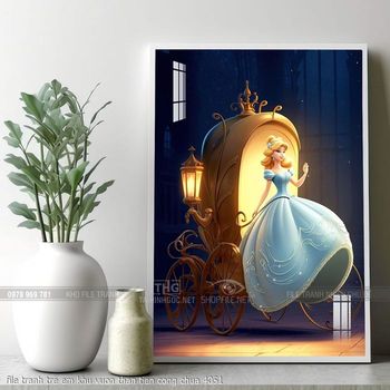 file tranh tre em khu vuon than tien cong chua 4051