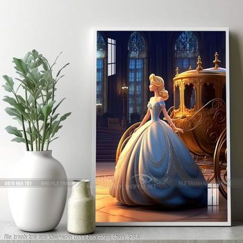 file tranh tre em khu vuon than tien cong chua 4056