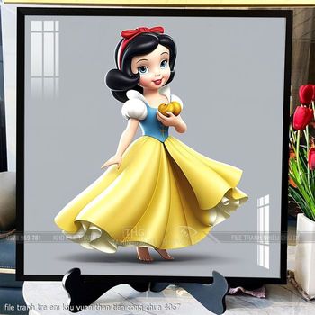 file tranh tre em khu vuon than tien cong chua 4067