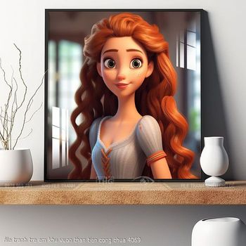 file tranh tre em khu vuon than tien cong chua 4069