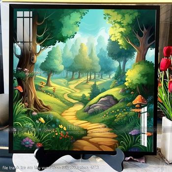 file tranh tre em khu vuon than tien cong chua 4073