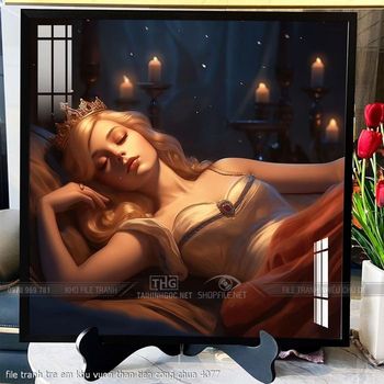 file tranh tre em khu vuon than tien cong chua 4077