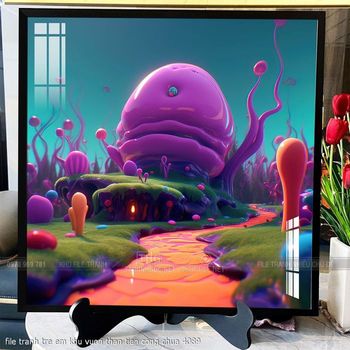 file tranh tre em khu vuon than tien cong chua 4089