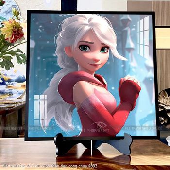 file tranh tre em khu vuon than tien cong chua 4093