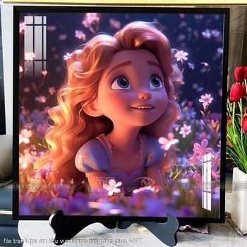 file tranh tre em khu vuon than tien cong chua 4097