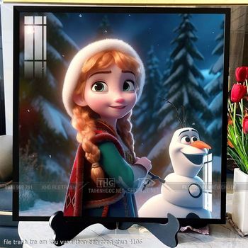 file tranh tre em khu vuon than tien cong chua 4106