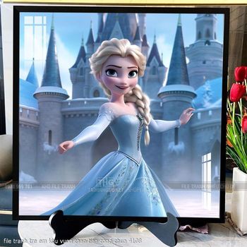 file tranh tre em khu vuon than tien cong chua 4108