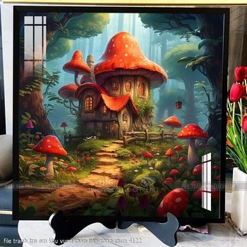 file tranh tre em khu vuon than tien cong chua 4122