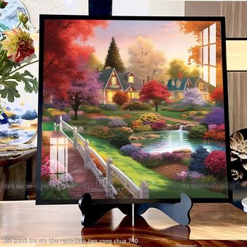 file tranh tre em khu vuon than tien cong chua 740