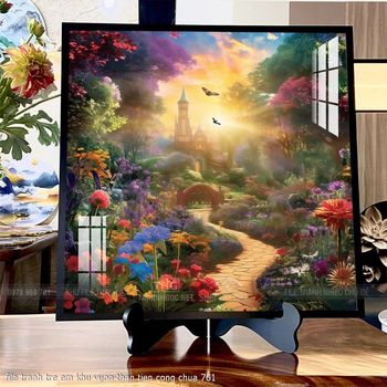 file tranh tre em khu vuon than tien cong chua 761