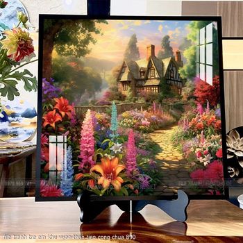 file tranh tre em khu vuon than tien cong chua 890