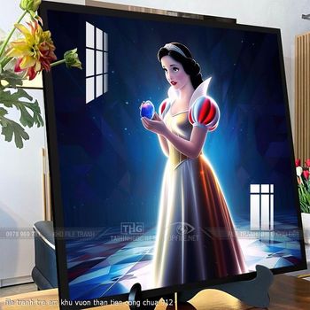 file tranh tre em khu vuon than tien cong chua 912
