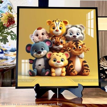 file tranh tre em mam non dong vat ngo nghinh 1002