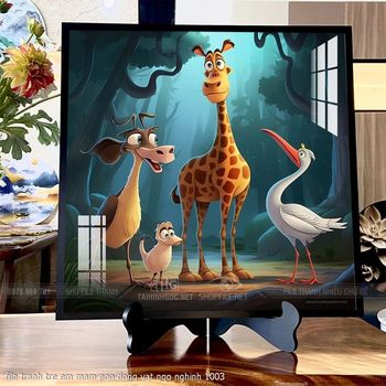 file tranh tre em mam non dong vat ngo nghinh 1003