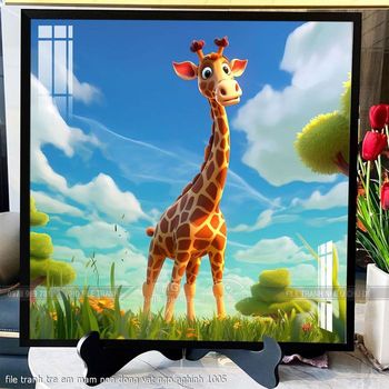 file tranh tre em mam non dong vat ngo nghinh 1005