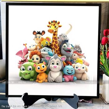 file tranh tre em mam non dong vat ngo nghinh 101