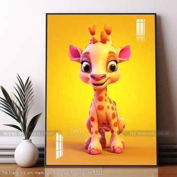 file tranh tre em mam non dong vat ngo nghinh 1011