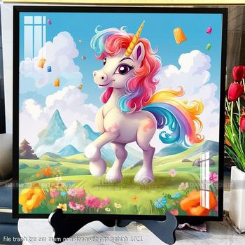 file tranh tre em mam non dong vat ngo nghinh 1021