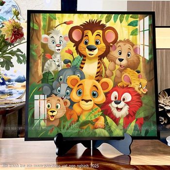 file tranh tre em mam non dong vat ngo nghinh 1025