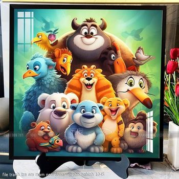 file tranh tre em mam non dong vat ngo nghinh 1045