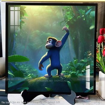 file tranh tre em mam non dong vat ngo nghinh 105