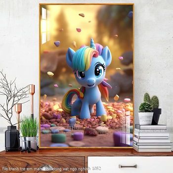 file tranh tre em mam non dong vat ngo nghinh 1052