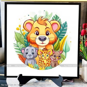 file tranh tre em mam non dong vat ngo nghinh 1064