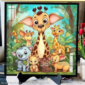 file tranh tre em mam non dong vat ngo nghinh 1066