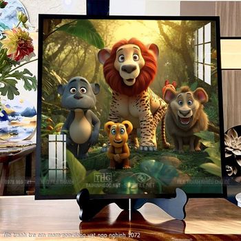 file tranh tre em mam non dong vat ngo nghinh 1072