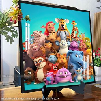 file tranh tre em mam non dong vat ngo nghinh 1079