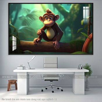 file tranh tre em mam non dong vat ngo nghinh 11