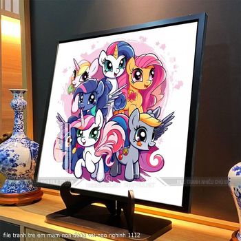 file tranh tre em mam non dong vat ngo nghinh 1112