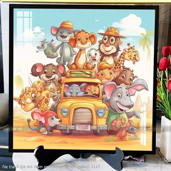 file tranh tre em mam non dong vat ngo nghinh 1119