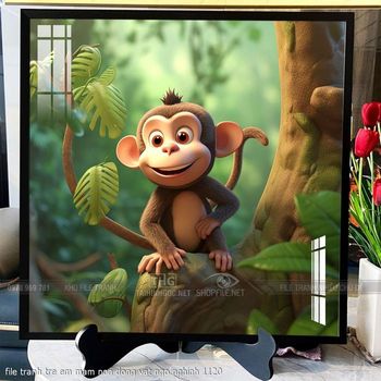 file tranh tre em mam non dong vat ngo nghinh 1120