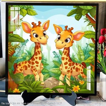 file tranh tre em mam non dong vat ngo nghinh 1129