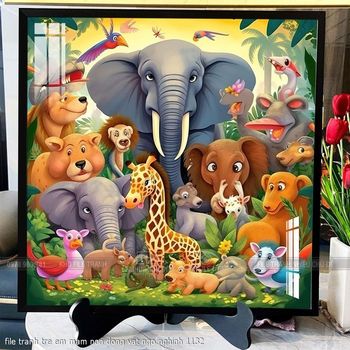 file tranh tre em mam non dong vat ngo nghinh 1132