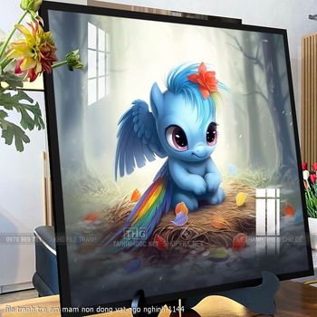 file tranh tre em mam non dong vat ngo nghinh 1144