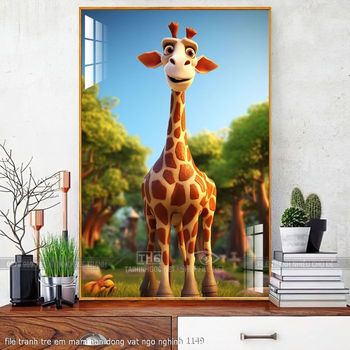 file tranh tre em mam non dong vat ngo nghinh 1149