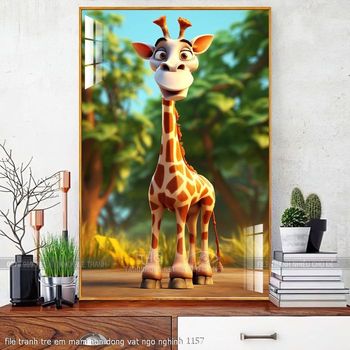 file tranh tre em mam non dong vat ngo nghinh 1157