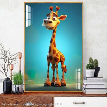 file tranh tre em mam non dong vat ngo nghinh 1159