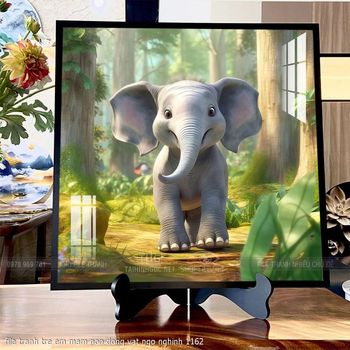 file tranh tre em mam non dong vat ngo nghinh 1162