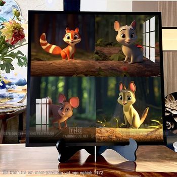 file tranh tre em mam non dong vat ngo nghinh 1172