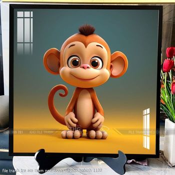 file tranh tre em mam non dong vat ngo nghinh 1188