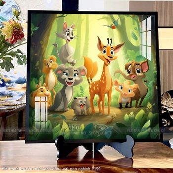 file tranh tre em mam non dong vat ngo nghinh 1194