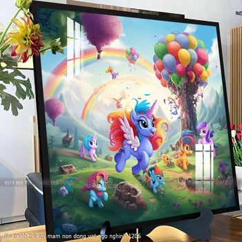 file tranh tre em mam non dong vat ngo nghinh 1206