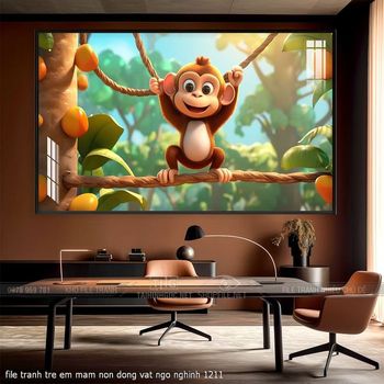 file tranh tre em mam non dong vat ngo nghinh 1211