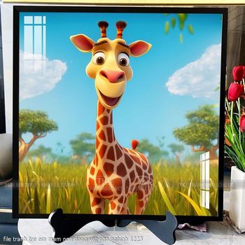 file tranh tre em mam non dong vat ngo nghinh 1223