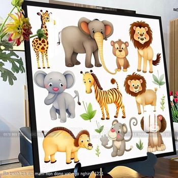 file tranh tre em mam non dong vat ngo nghinh 1231