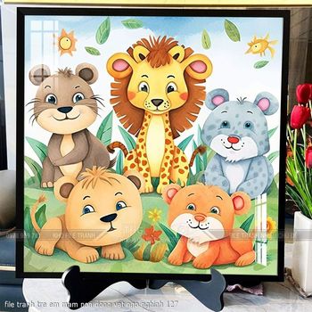 file tranh tre em mam non dong vat ngo nghinh 127